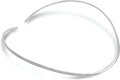Sterling Silver Torque Necklace - 18in