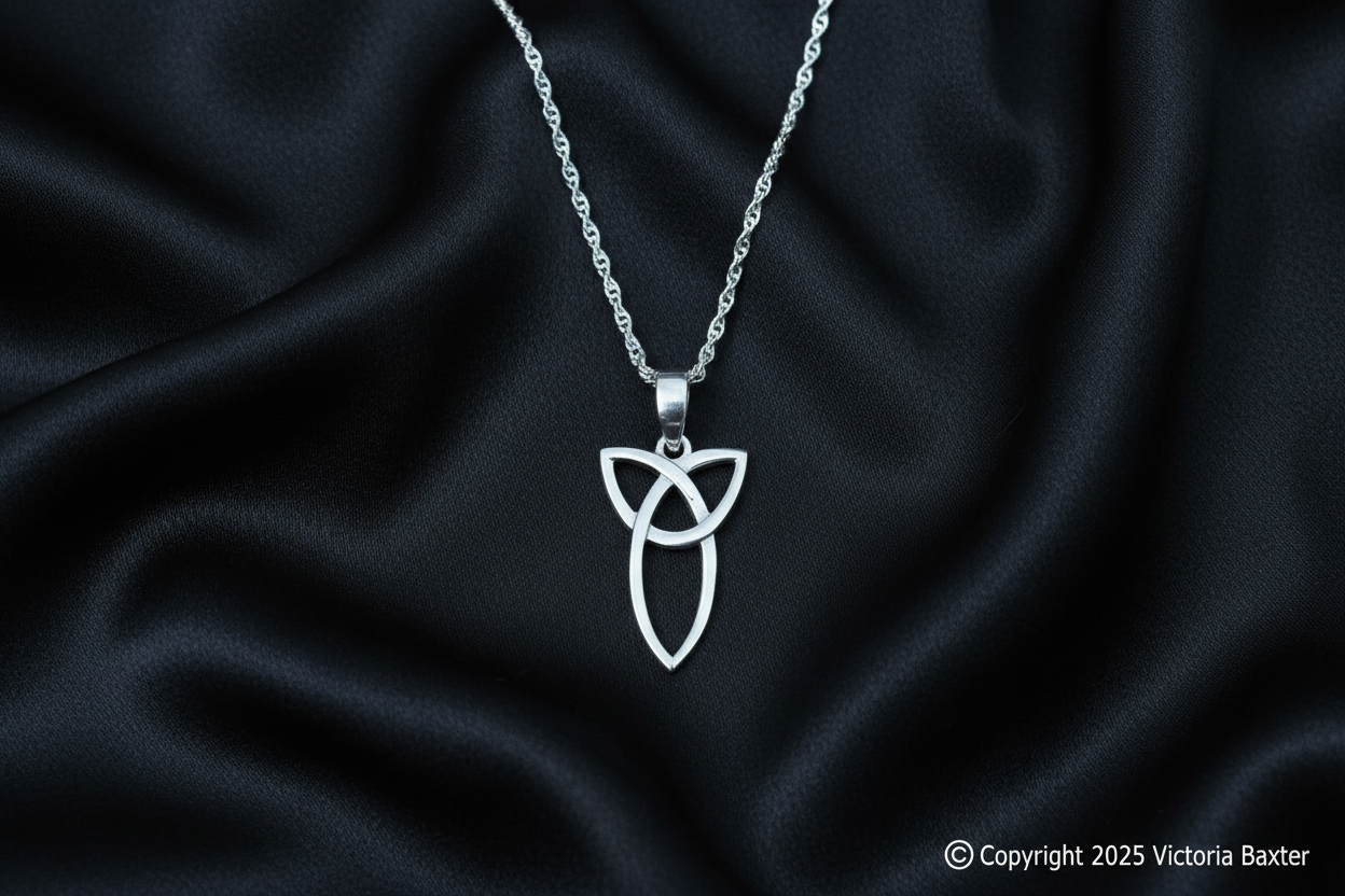 Triquetra Celtic Pendant & Chain