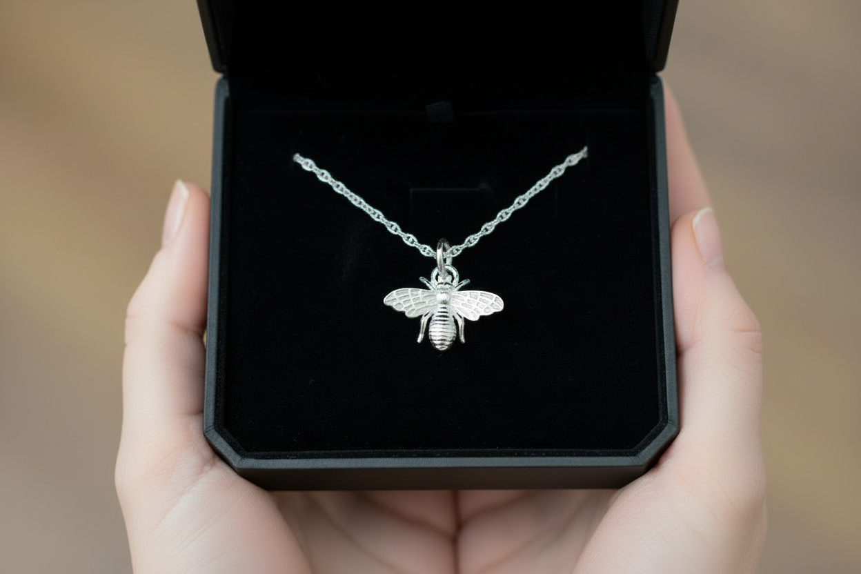 Bee Pendant & Chain