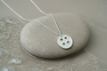 Button Pendant & Chain
