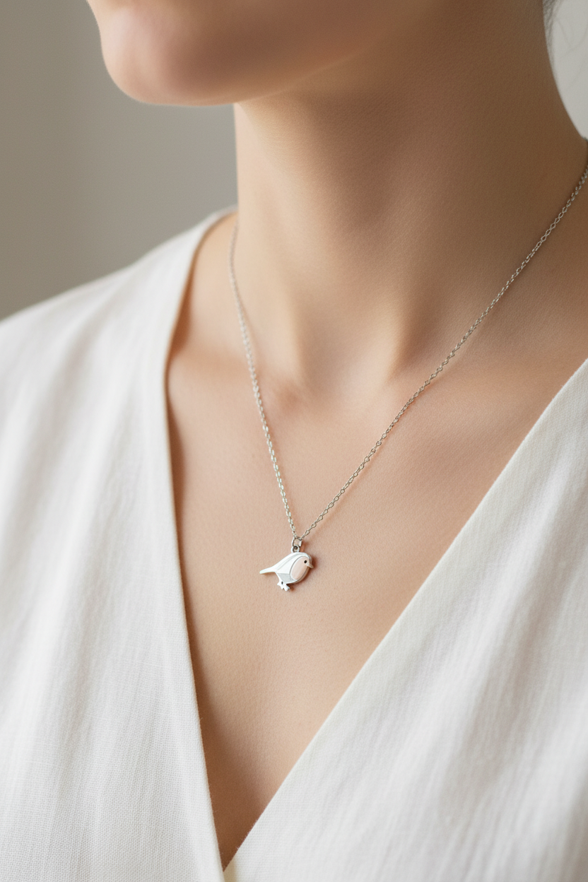 Robin Pendant & Chain