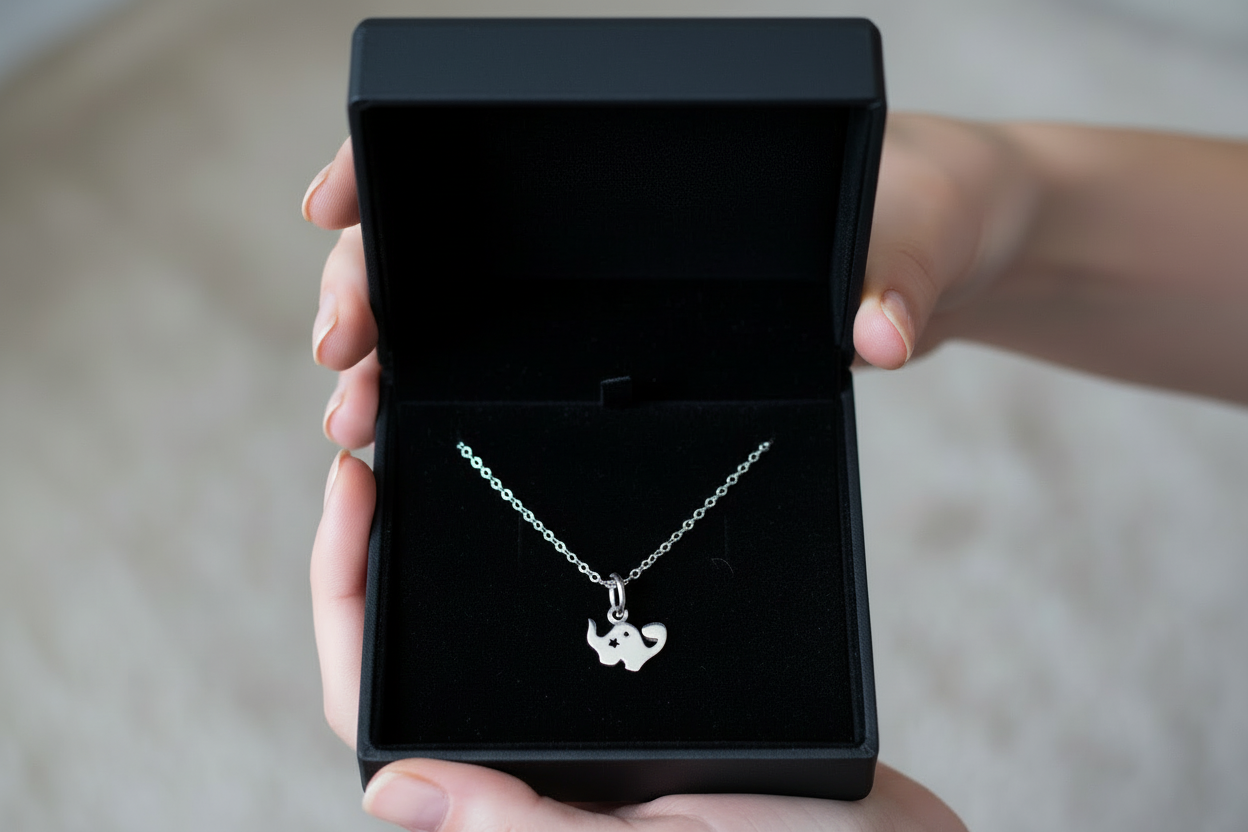 Diplodocus Dinosaur Pendant & Chain