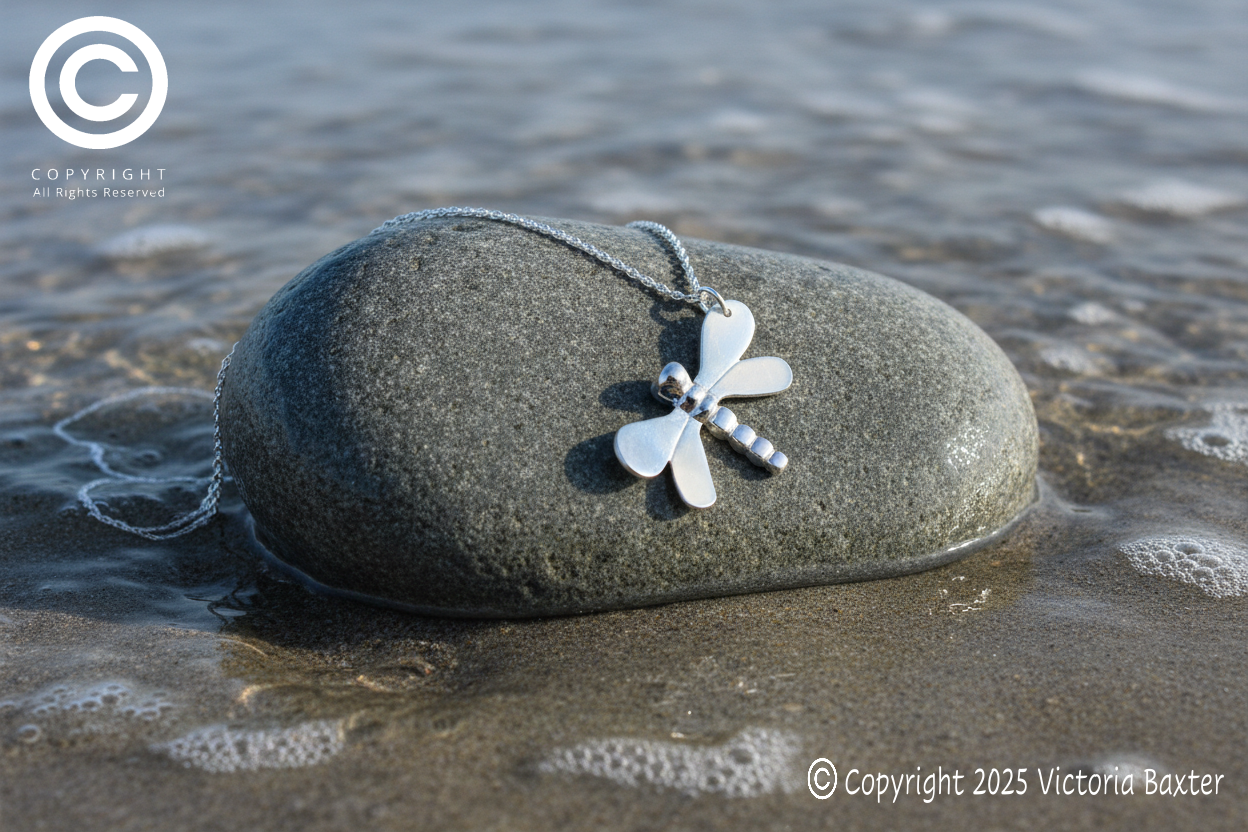 Dragonfly Pendant & Chain