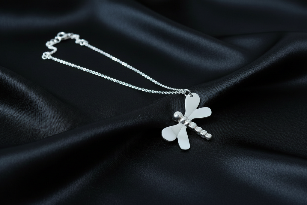 Dragonfly Pendant & Chain