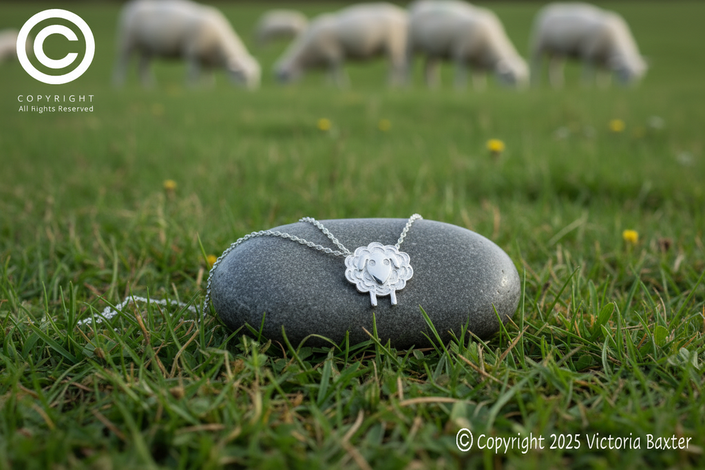 Sheep Pendant & Chain