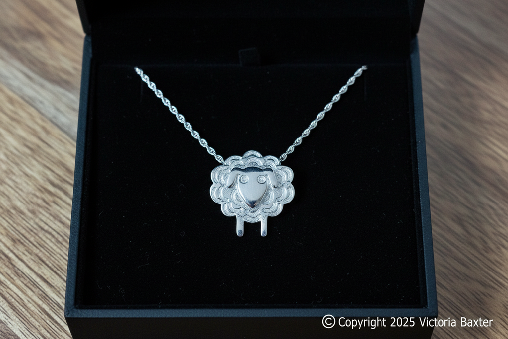 Sheep Pendant & Chain