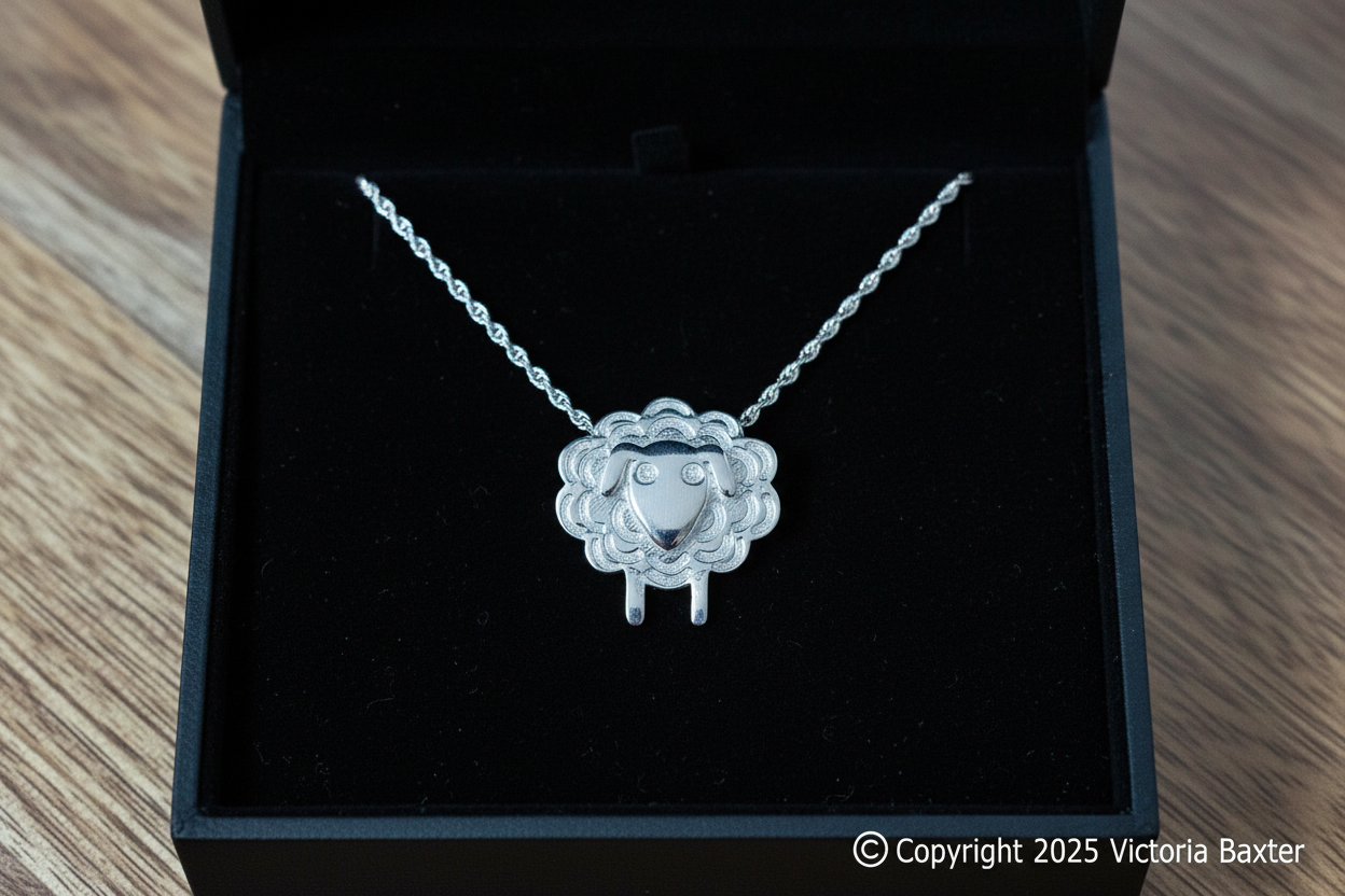 Sheep Pendant & Chain