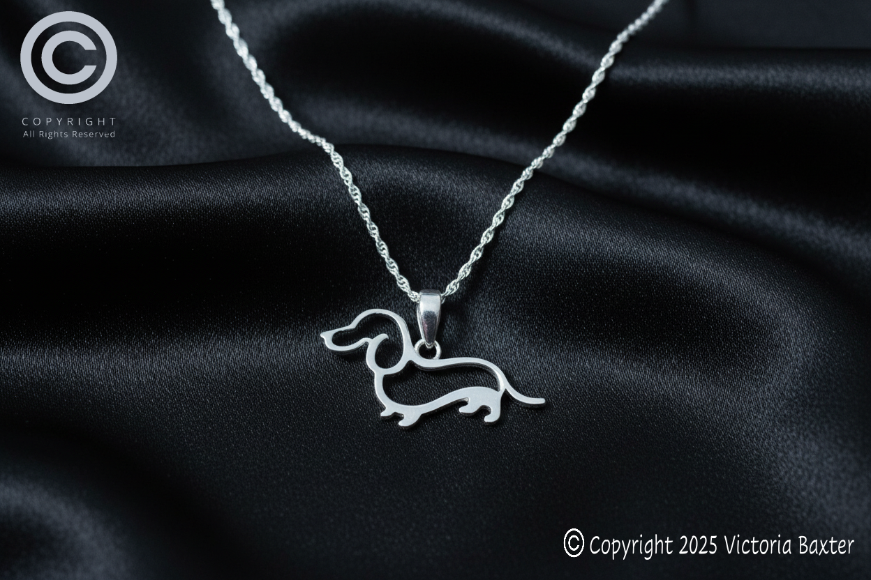 Dachshund Pendant & Chain