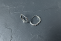 Striped Hoop Earrings