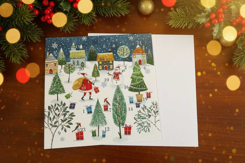 Father Christmas Advent Christmas Card