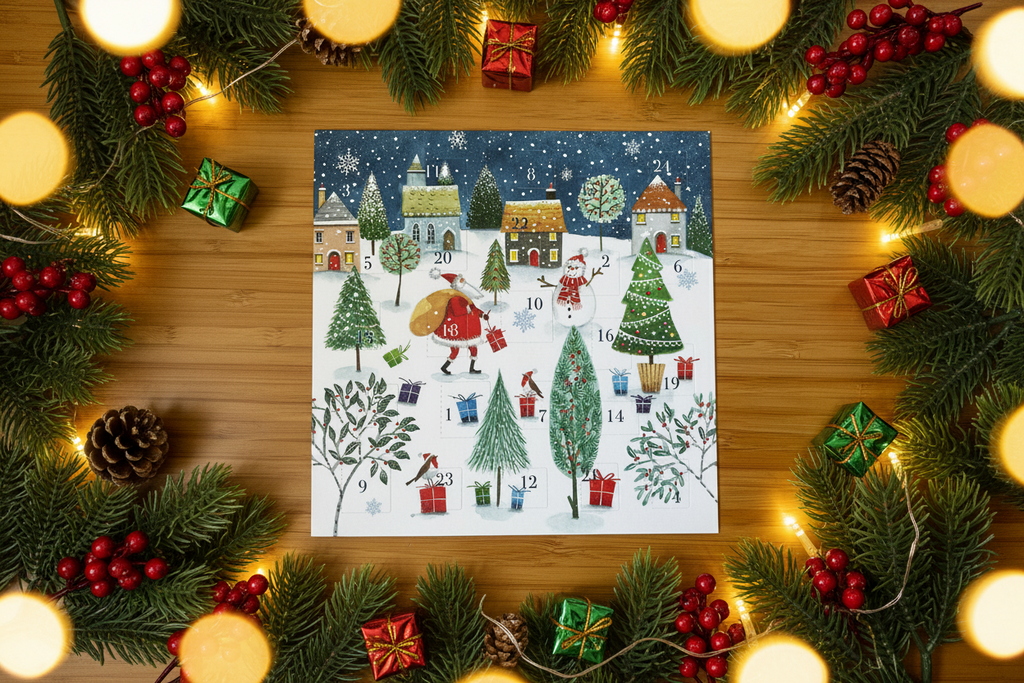 Father Christmas Advent Christmas Card