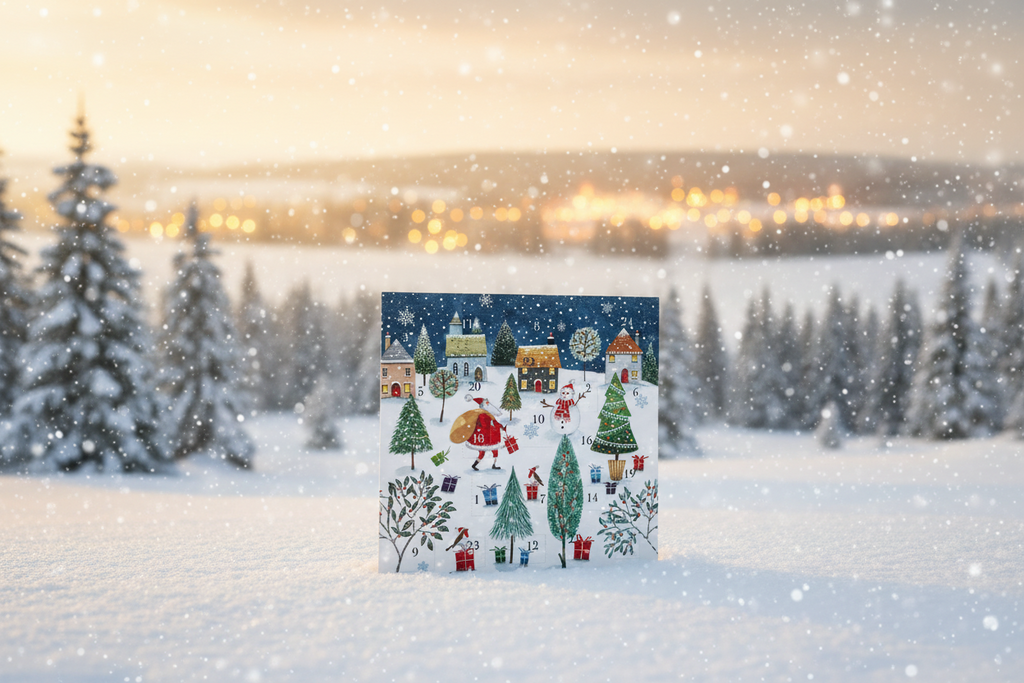 Father Christmas Advent Christmas Card