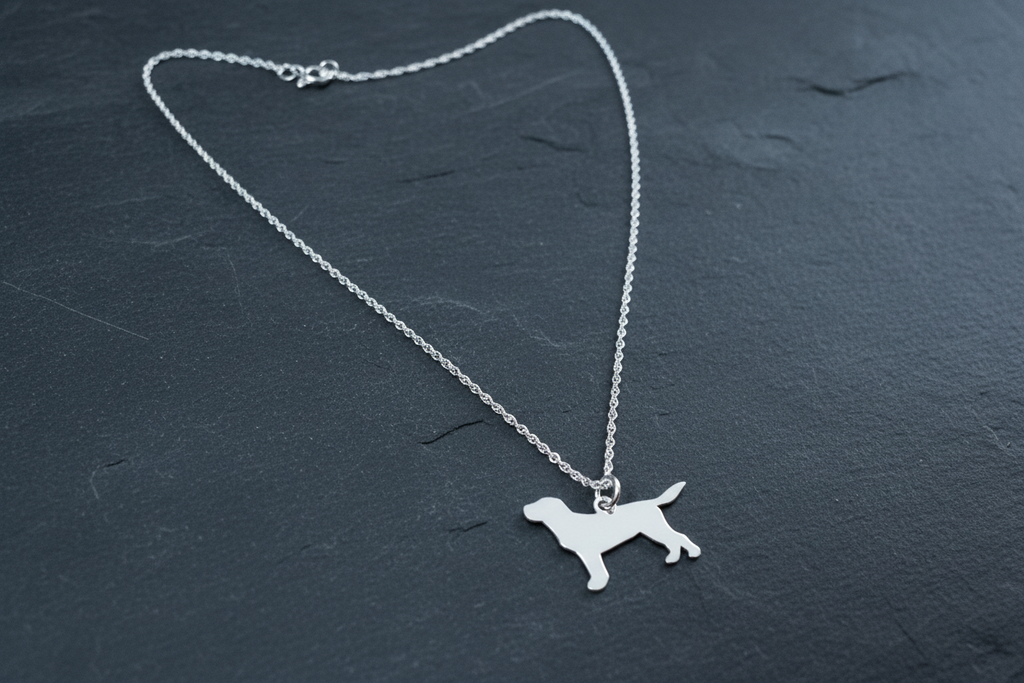Labrador Dog Pendant & Chain