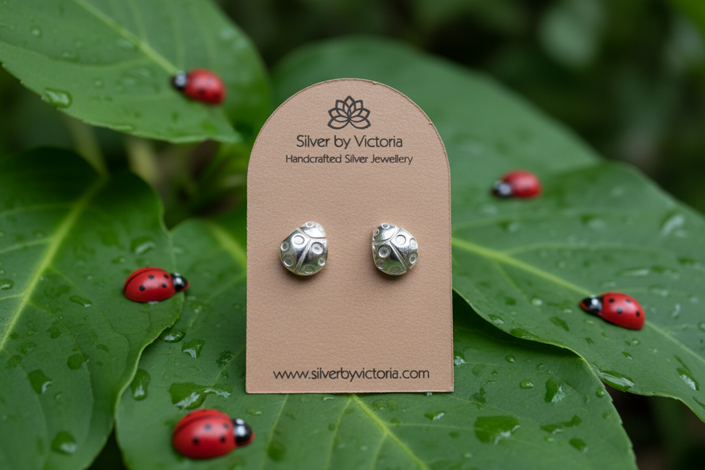 Ladybird Stud Earrings