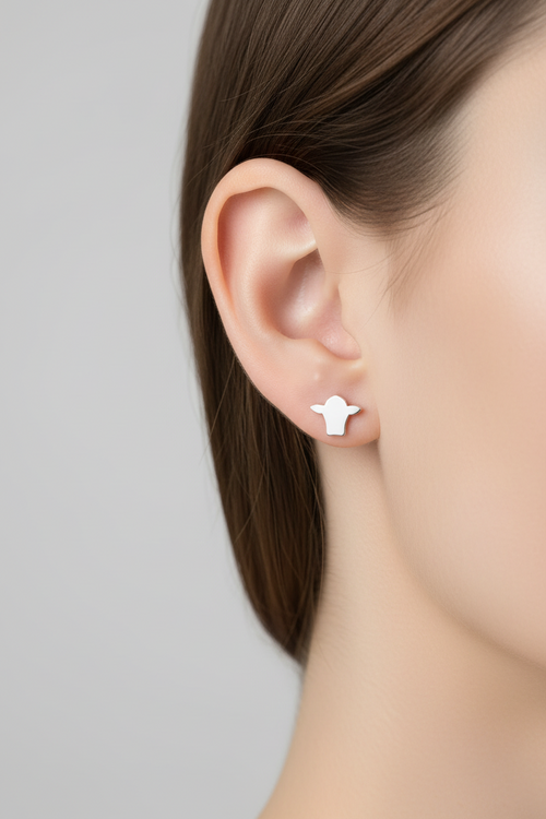 Cow Stud Earrings