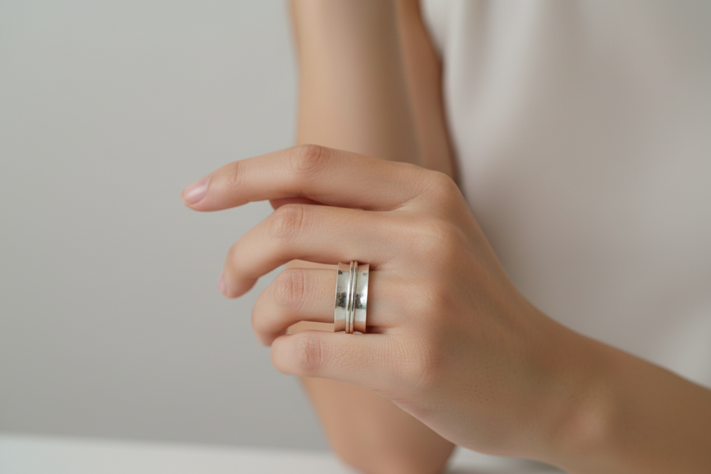 Silver Spinner Ring