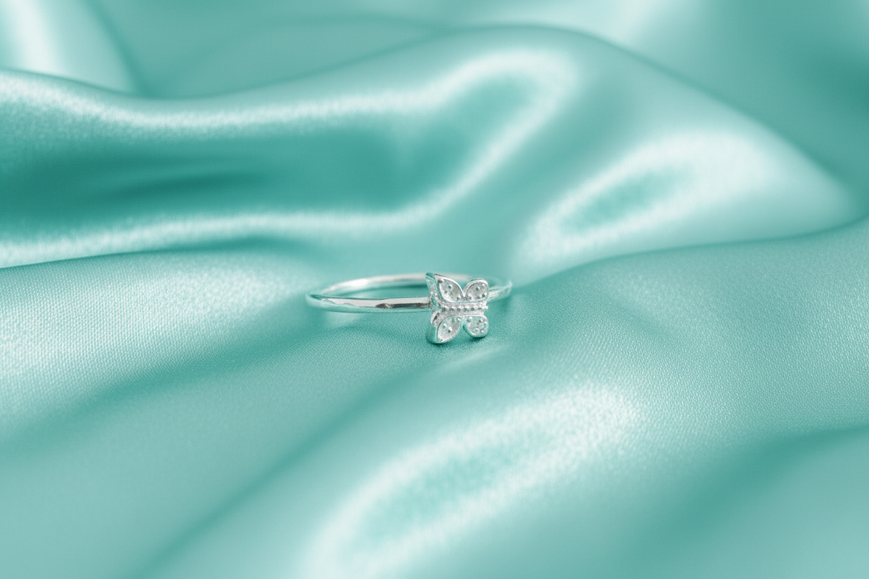 Butterfly Stacker Ring