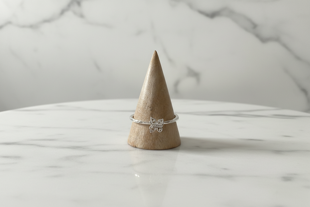 Butterfly Stacker Ring
