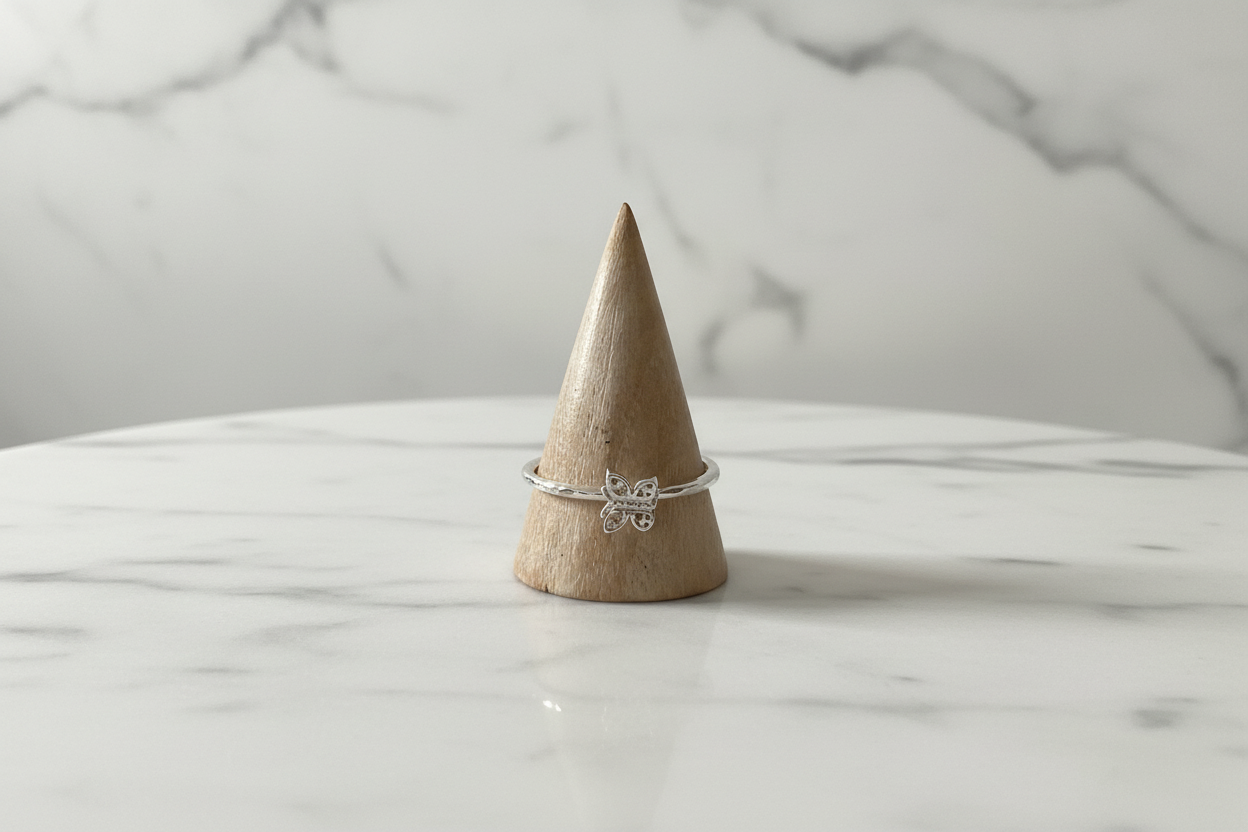 Butterfly Stacker Ring
