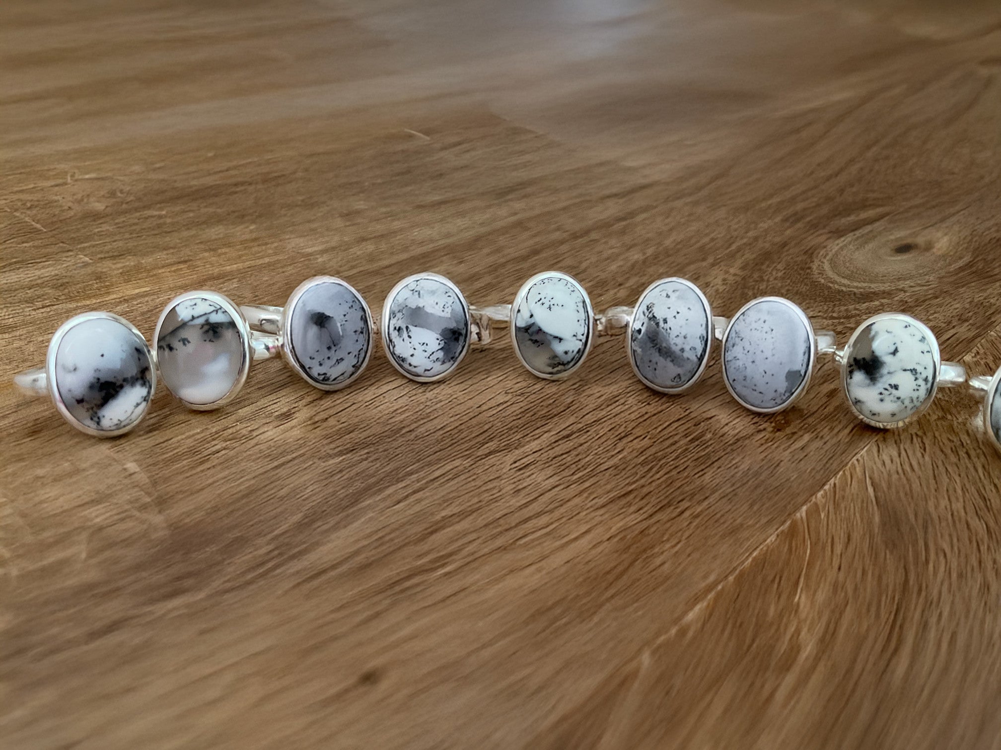 Dendritic Opal Stoneset Ring