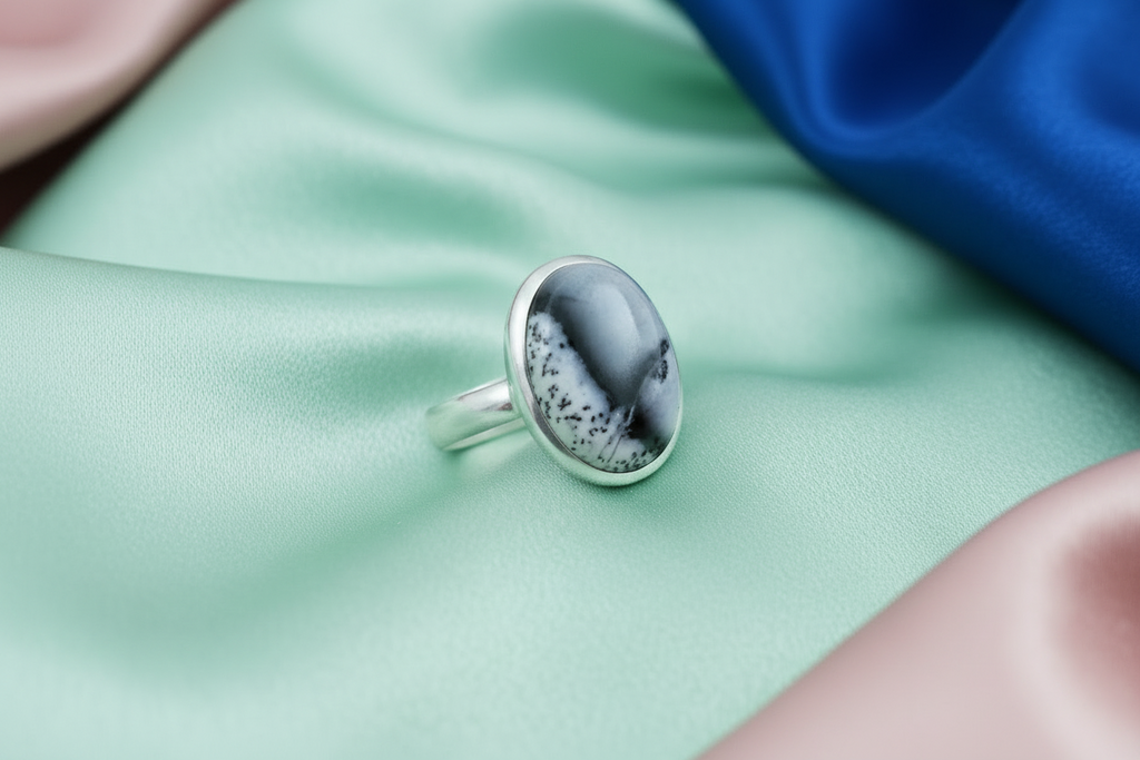 Merlinite Stoneset Ring