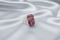 Oyster Turquoise Stoneset Ring - Pink
