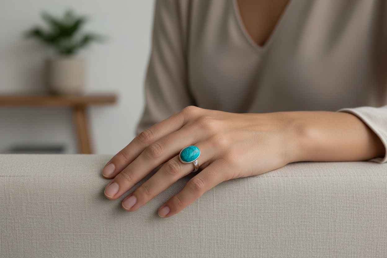 Turquoise Stoneset Ring
