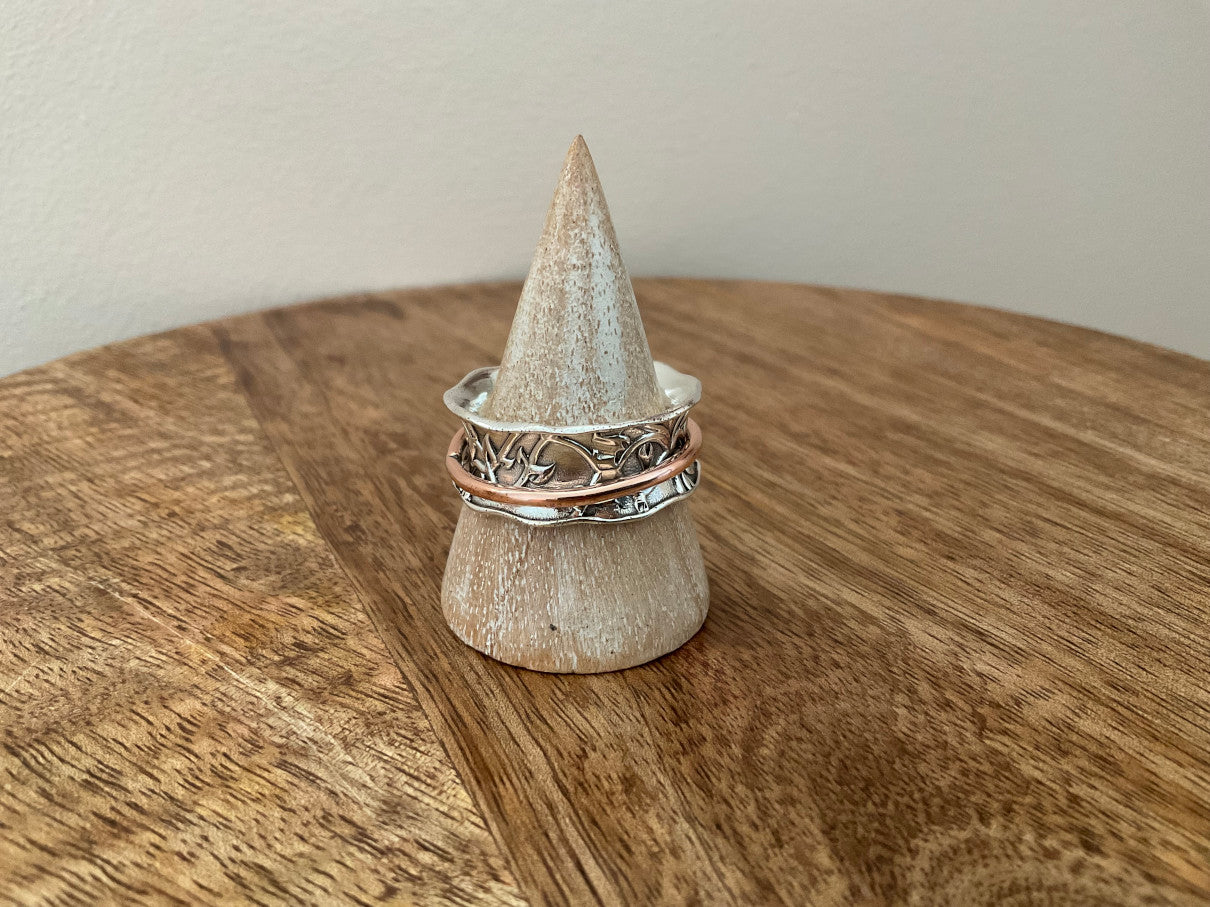 Tree Of Life Spinner Ring