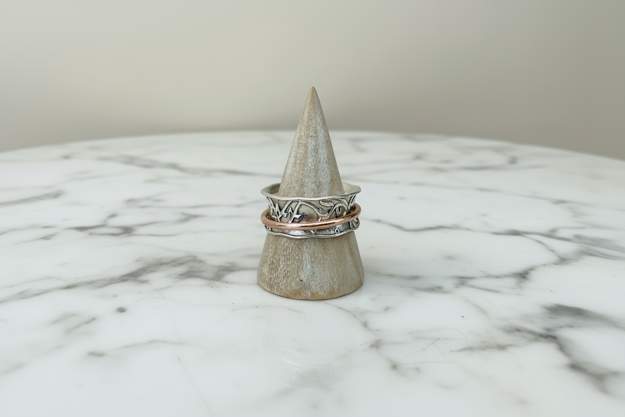 Tree Of Life Spinner Ring