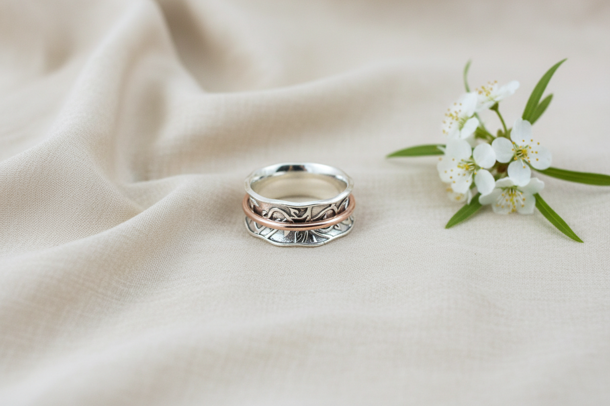 Tree Of Life Spinner Ring