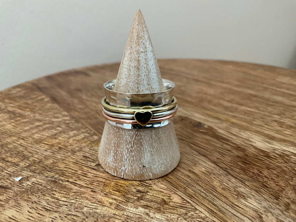 Heart Spinner Ring