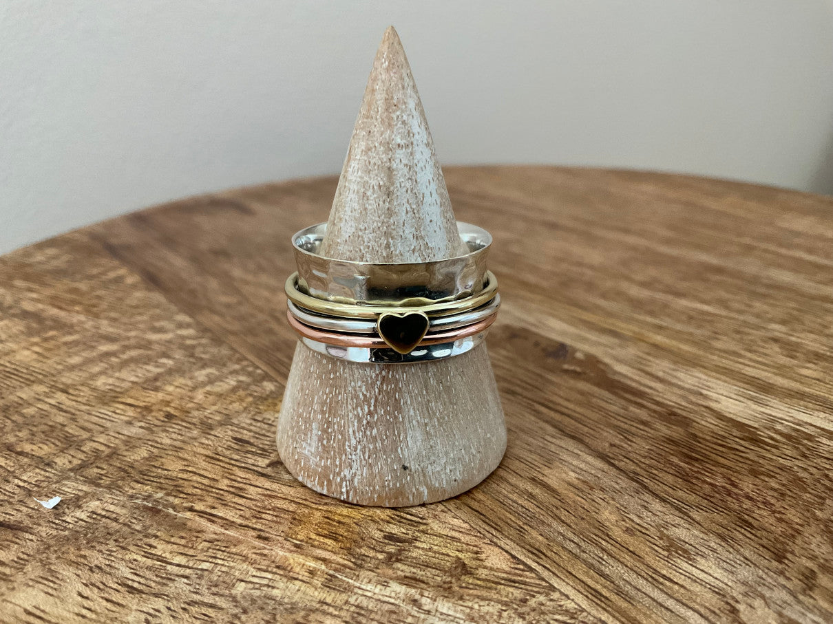 Heart Spinner Ring