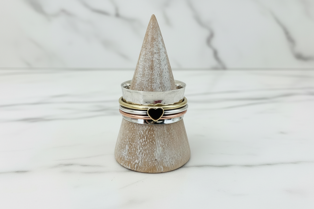 Heart Spinner Ring