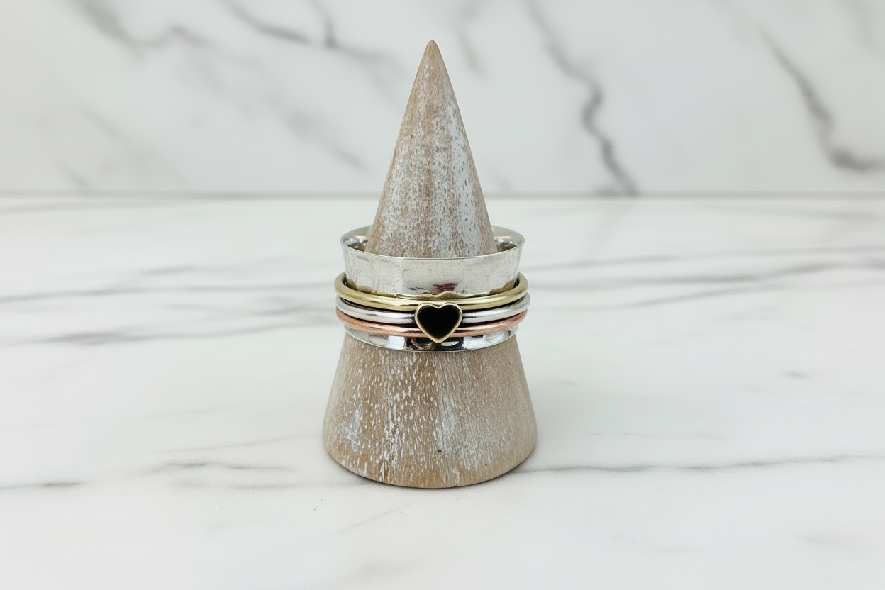 Heart Spinner Ring