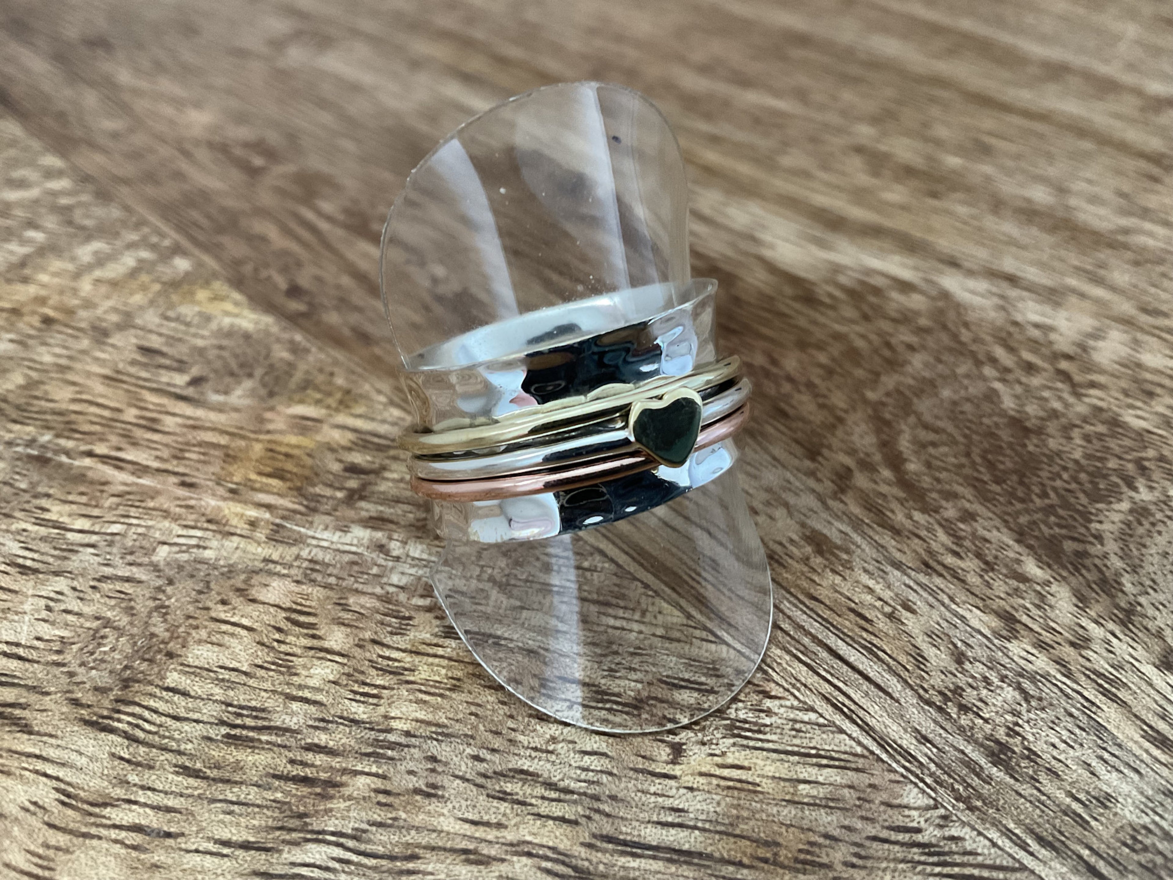 Heart Spinner Ring