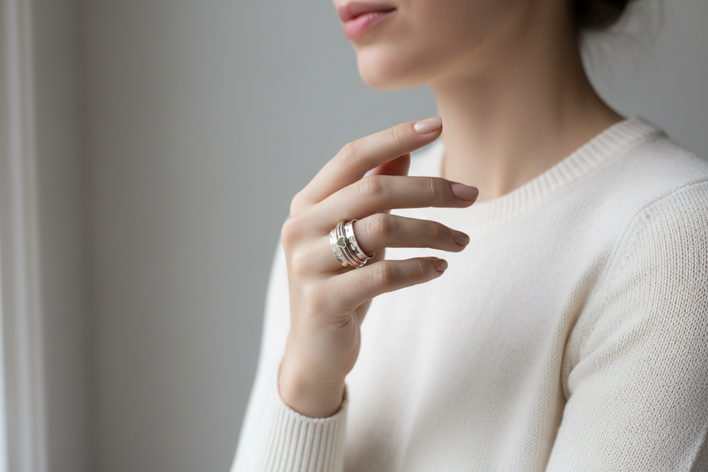 Heart Spinner Ring