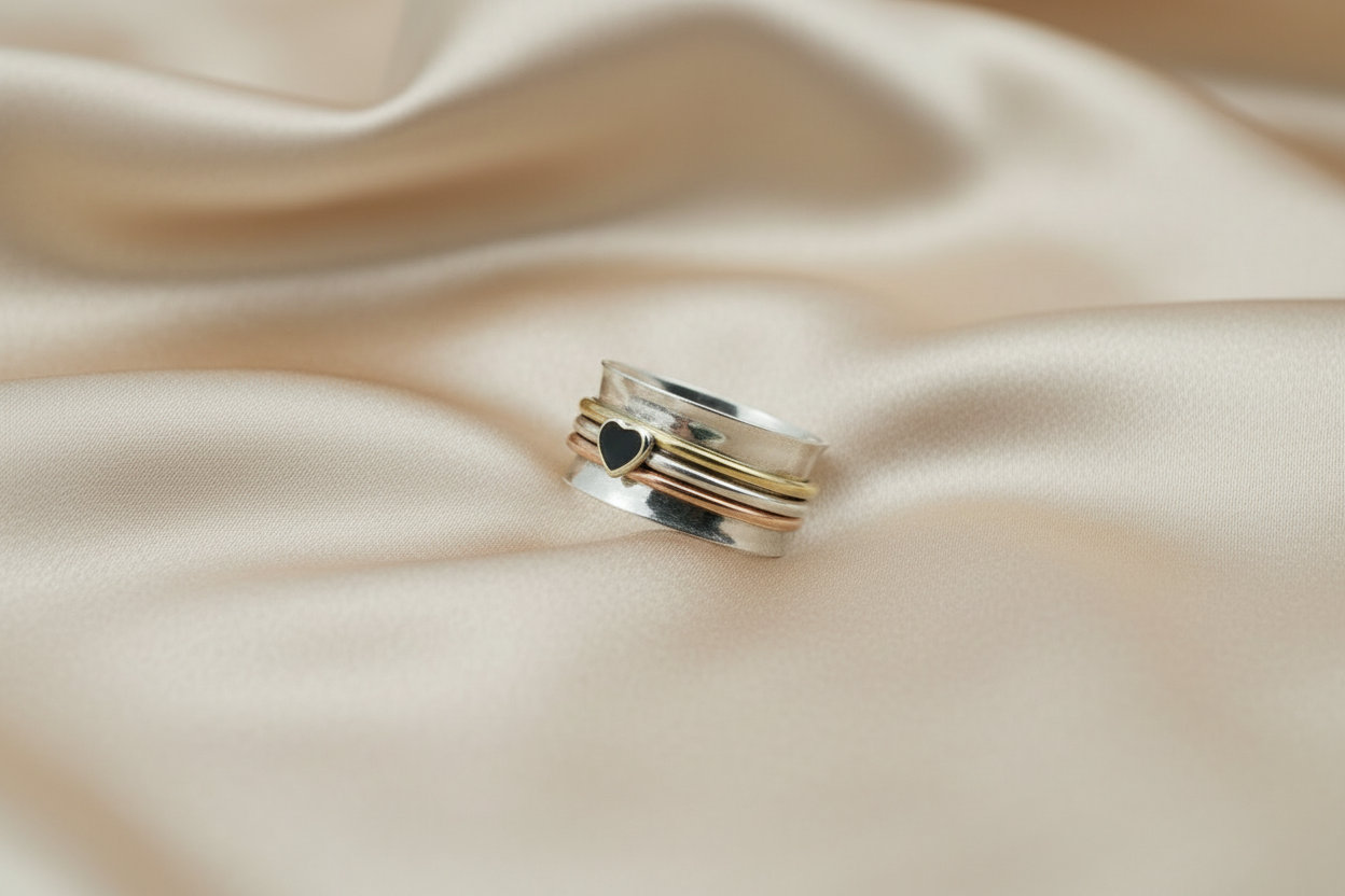 Heart Spinner Ring