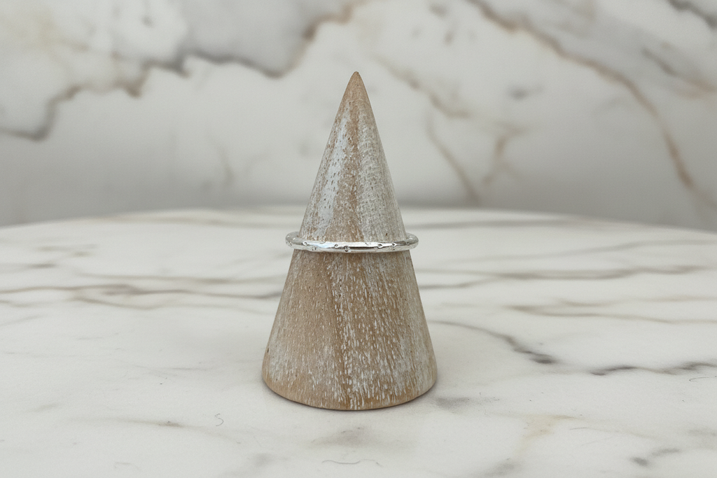 Hammered Thin Ring