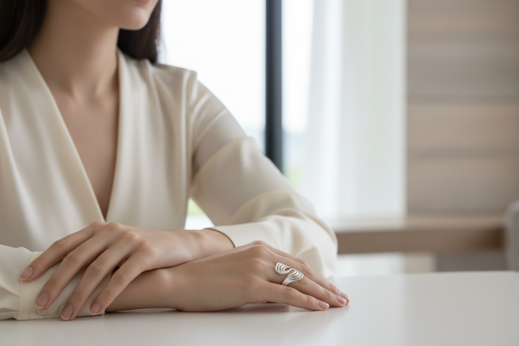 Swirl Statement Ring