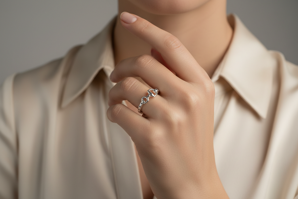 Single Snaffle Bit Ring