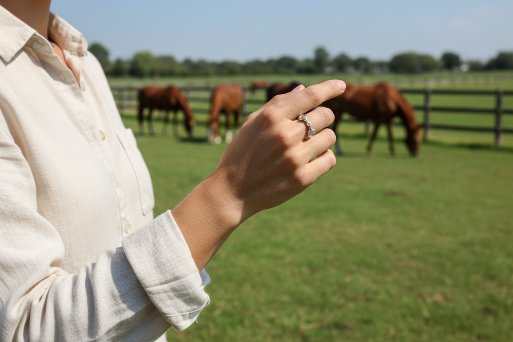 Snaffle Bit Ring