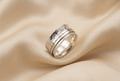 Two Band Spinner Ring - Size O