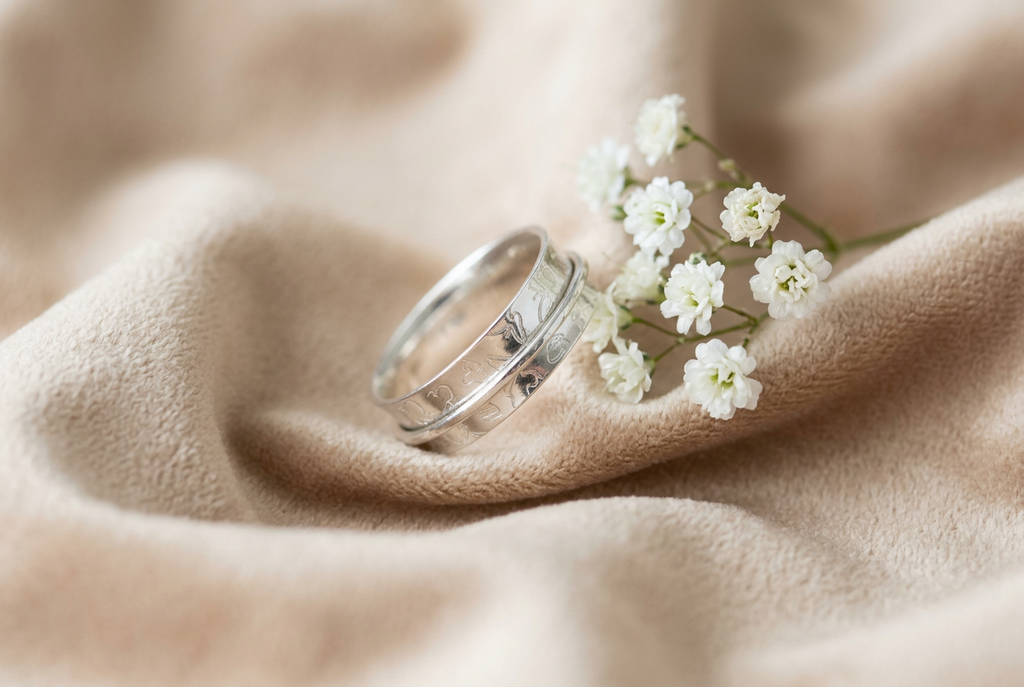 Butterfly Spinner Ring - Size S