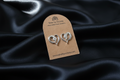 Heart Horse Head Stud Earrings