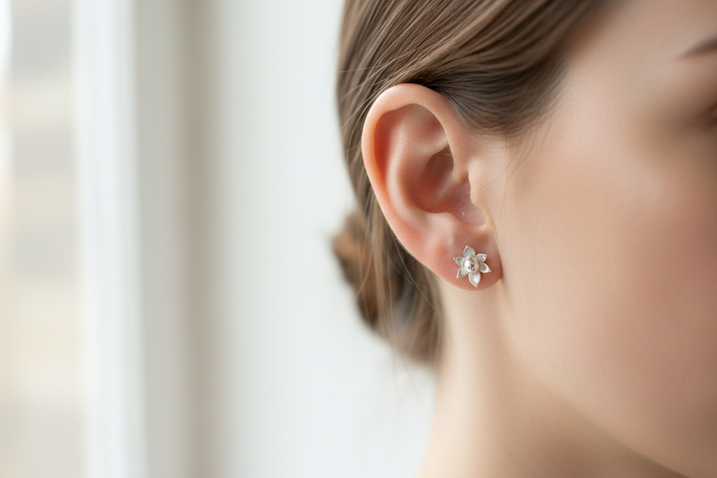 Flower Stud Earrings