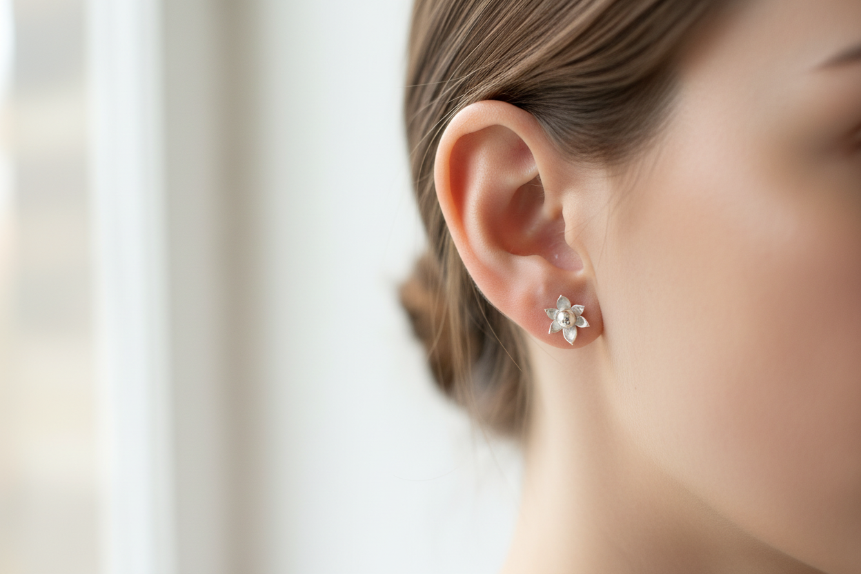 Flower Stud Earrings