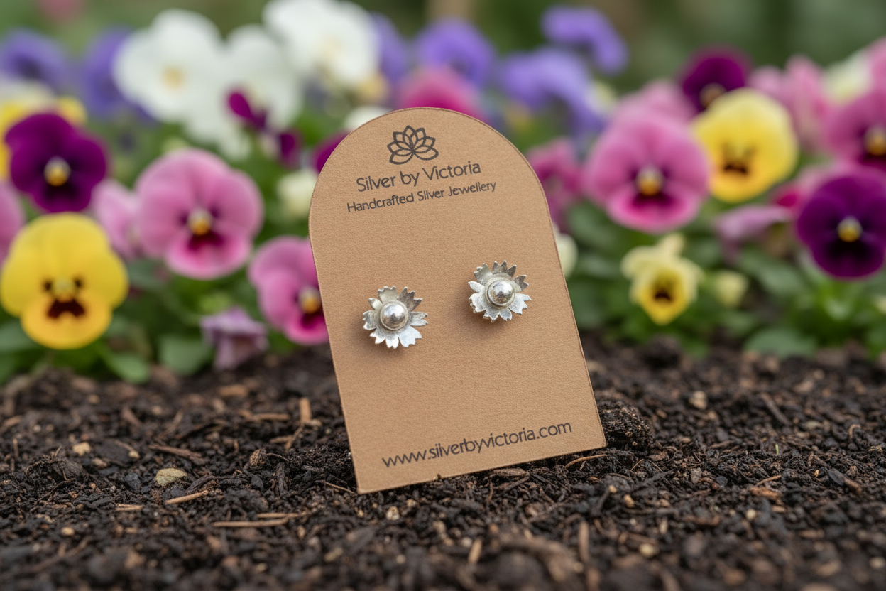 Flower Stud Earrings