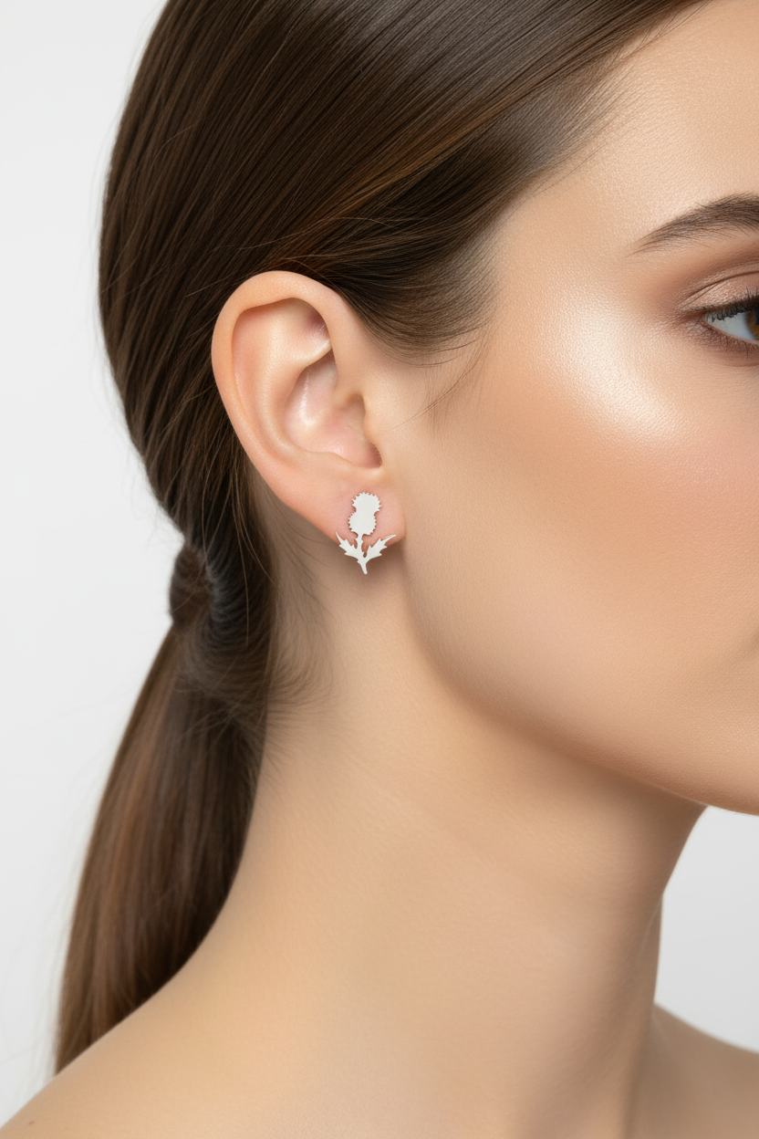 Thistle Stud Earrings
