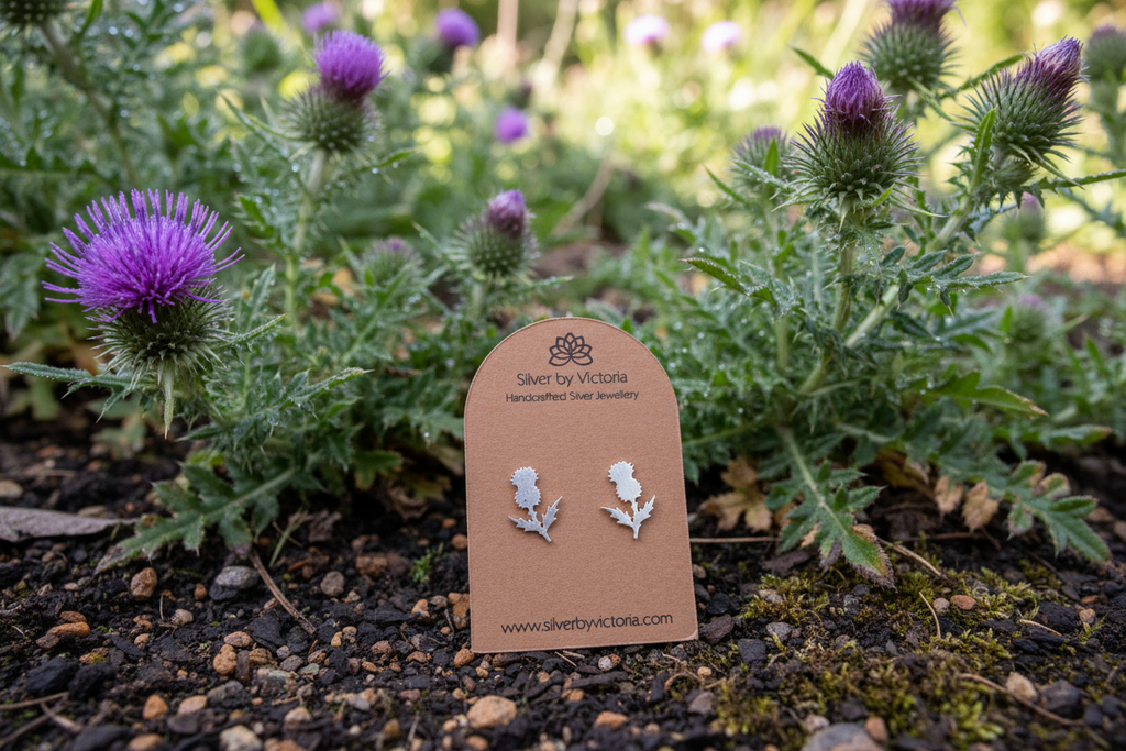 Thistle Stud Earrings