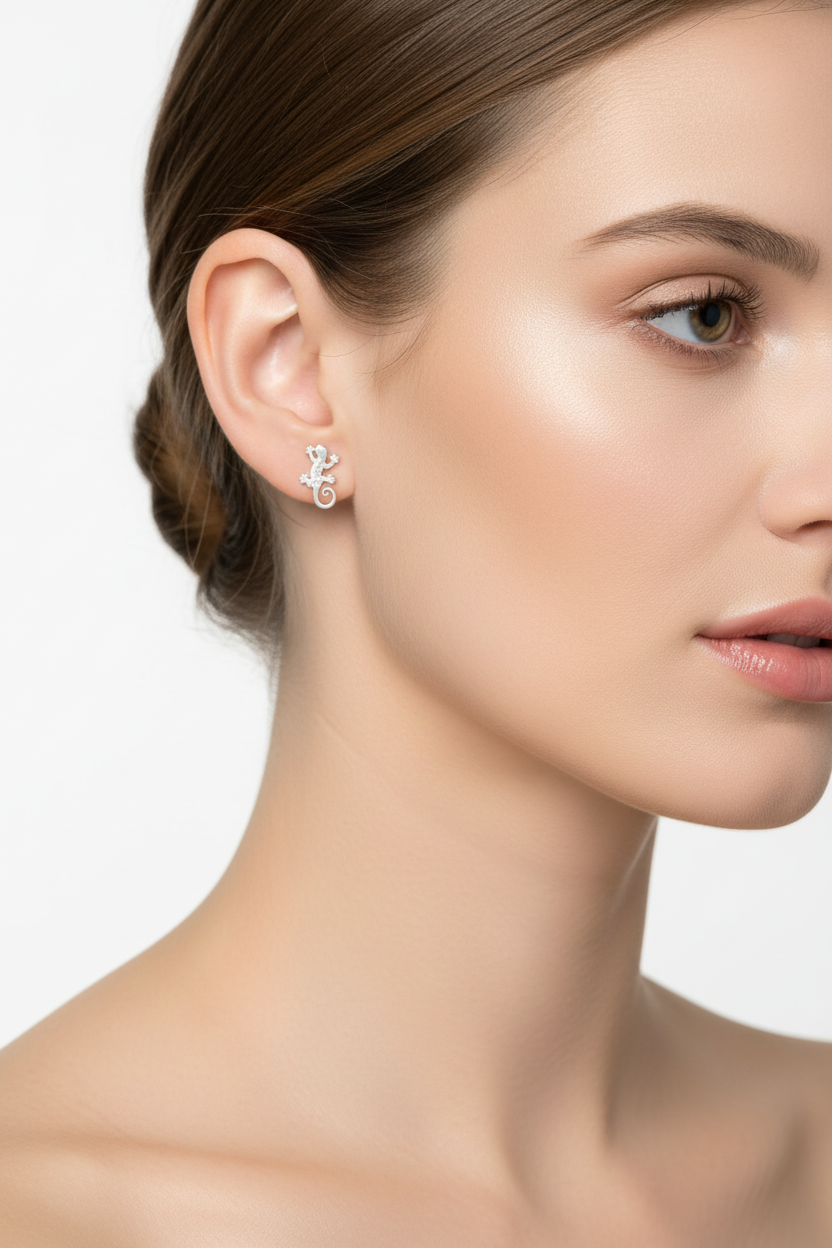 Gekko Stud Earrings